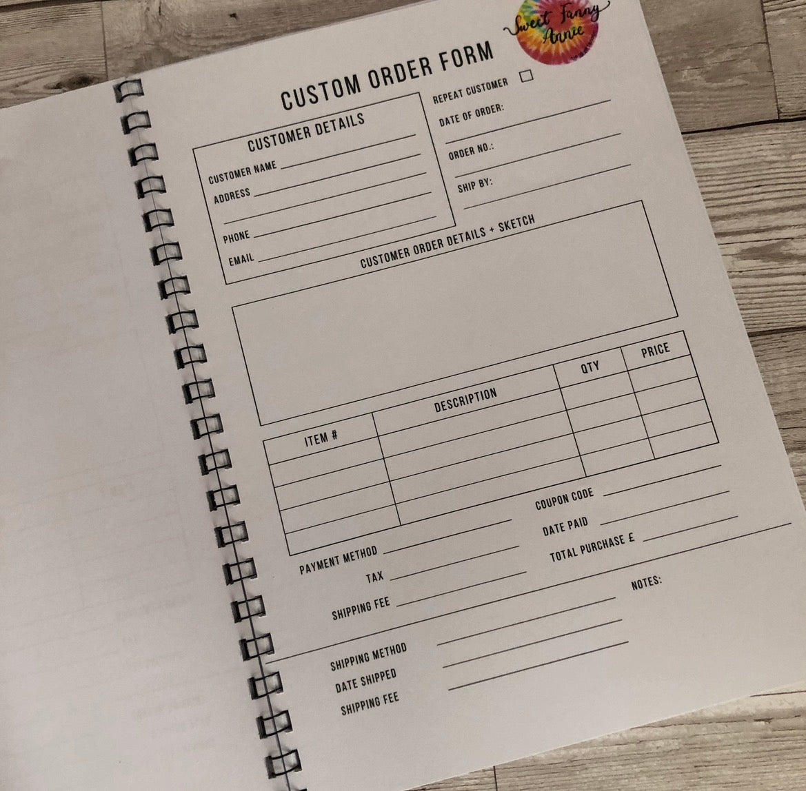 Order book (A5)