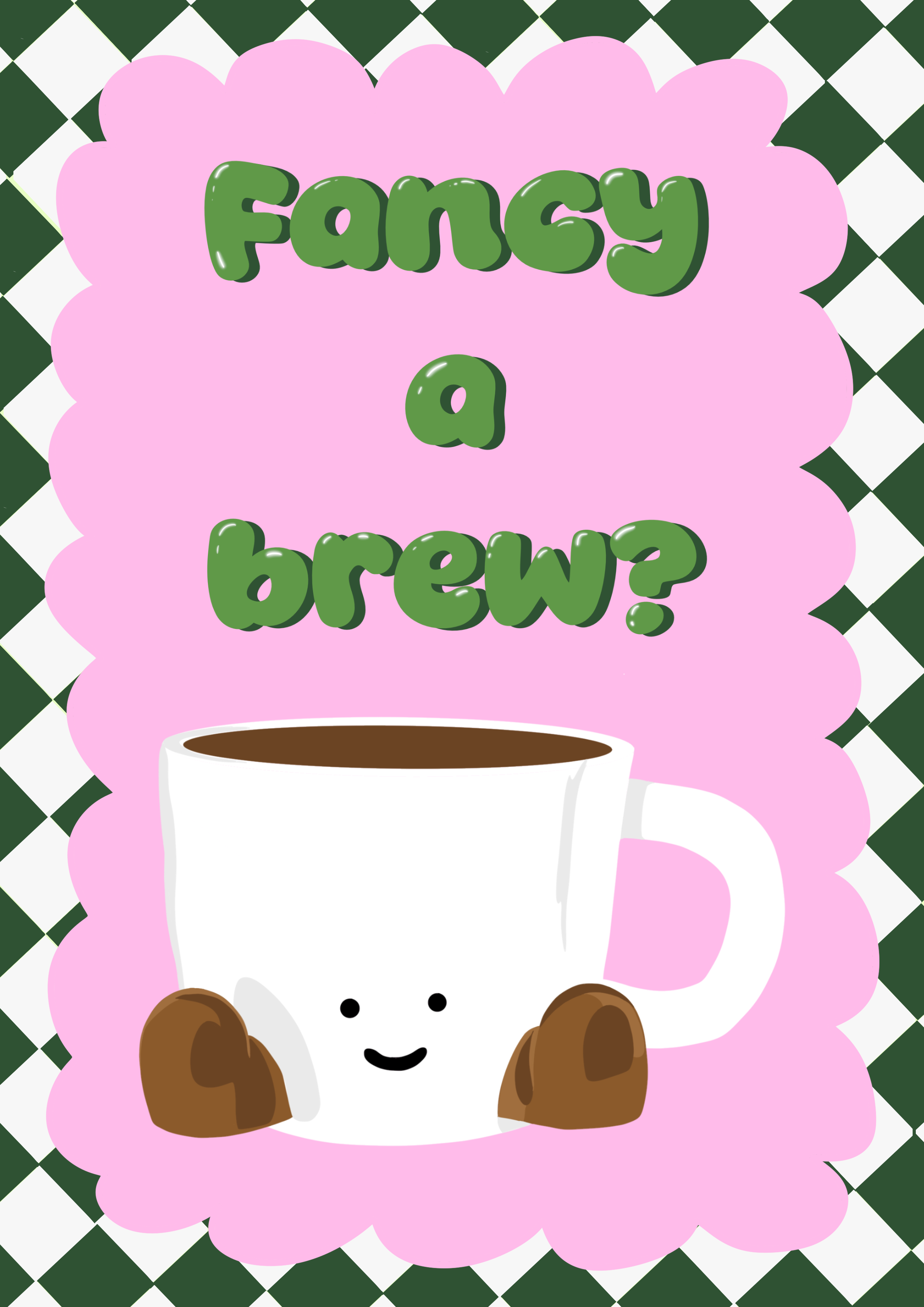 Fancy A Brew Print