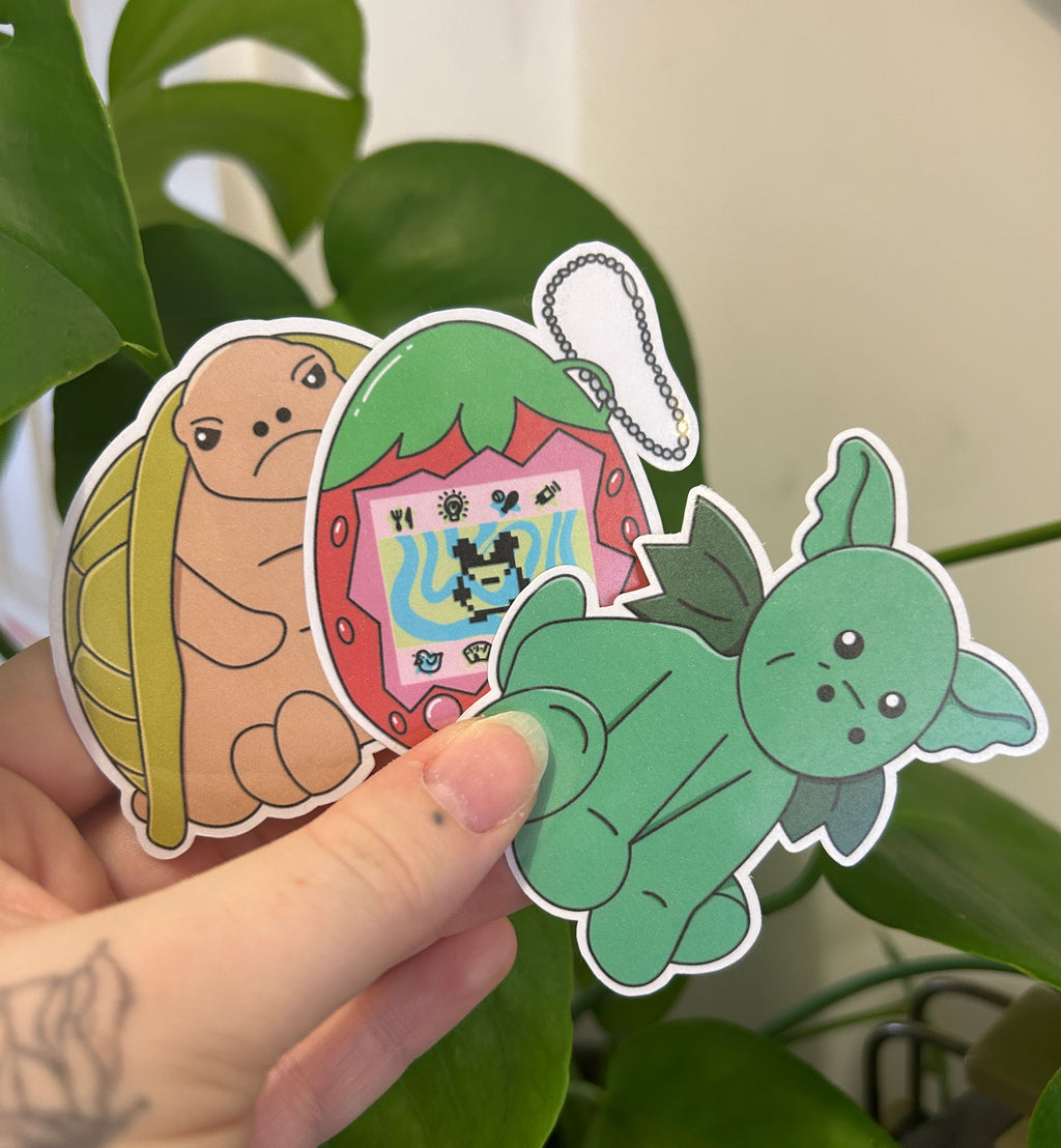 Dragon Plushie Sticker