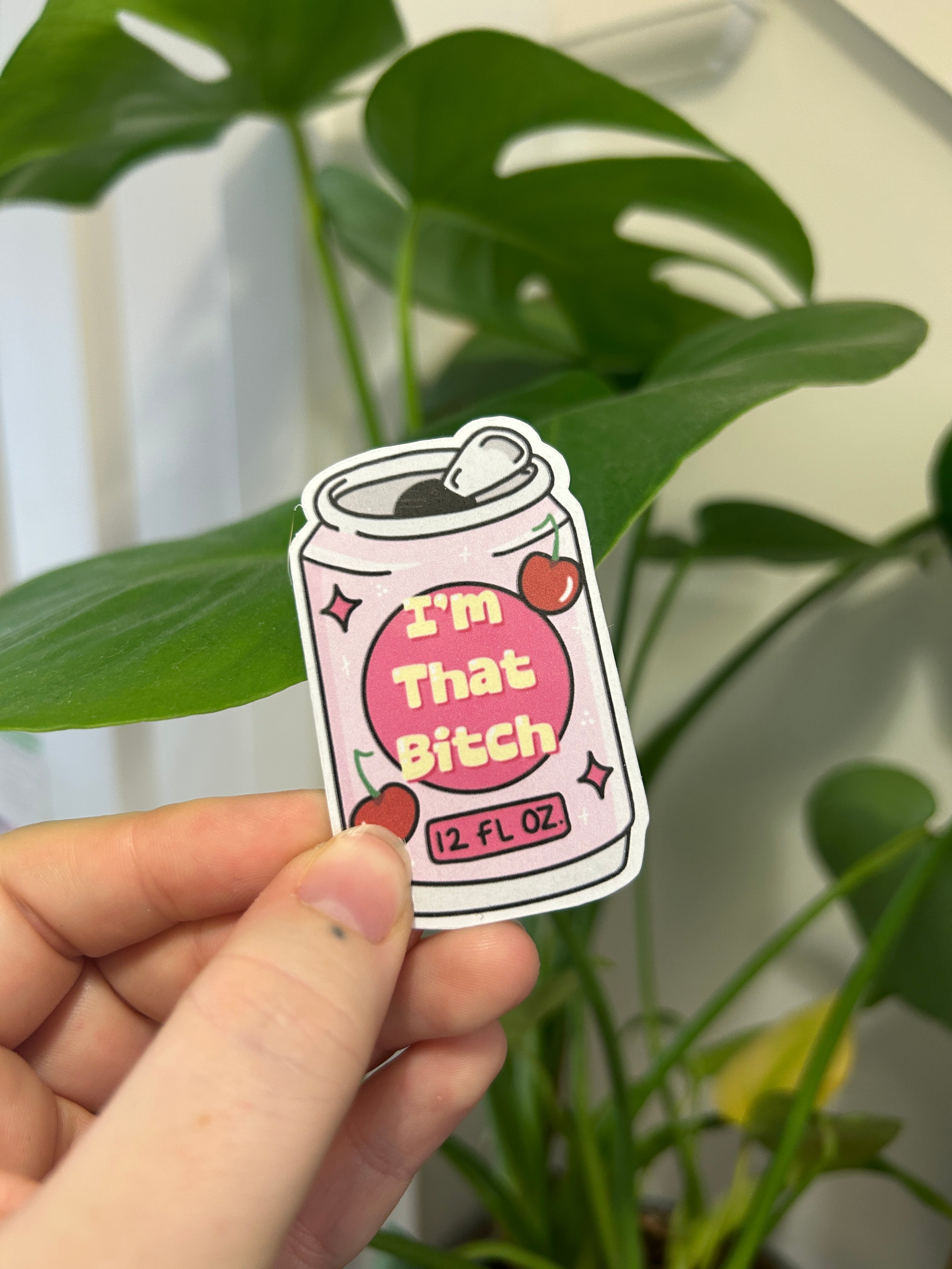 Cherry Soda Sticker