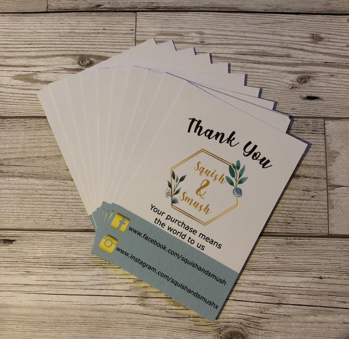 Thankyou Cards (A6)