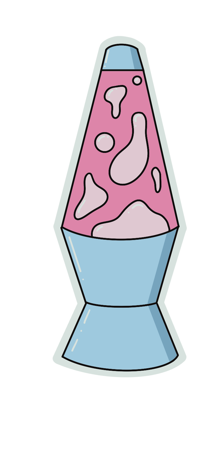 Lava Lamp Sticker
