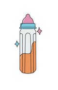 Baby Bottle Sticker